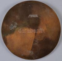 Osváth Mária (1921-) 1979. "Neumann János Matematikus" nagyalakú Br egyoldalas plakett (12...