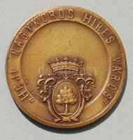 1935. "Arany János-Nagykőrös" Br emlékérem. Szign:Makovinyi K T:2