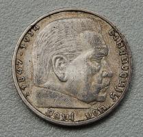 D.Reich 1937A 5M (Ag) T:3+