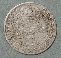 Lengyelország 1661. Johann-Kazimir 1Gr Ag T:2/3