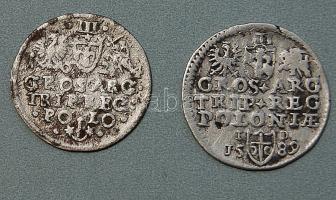 Lengyelország 1589+1624. Sigismund III 3Gr Ag T:2/3