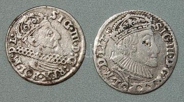 Lengyelország 1589+1624. Sigismund III 3Gr Ag T:2/3
