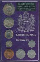 Málta 1972. 2m - 50c 8klf forgalmi pénzek szettben T:1(tok sérült)
Malta 1972. 2 mils - 50 cents, 8 ...