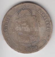 1879KB 1Ft Ag "Középcímer" T:3-