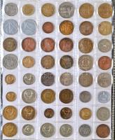 Hobbi fémpénz gyűjtemény berakóban T:vegyes