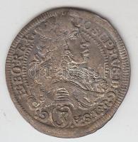 Ausztria 1708I-A 3Kr Ag "I. József" Graz (1.48g) T:2- Austria 1708I-A 3 Kreuzer Ag "Joseph I" Graz (1.48g) C:VF