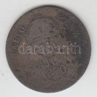 1870KB 10kr Ag "Váltó Pénz" T:4