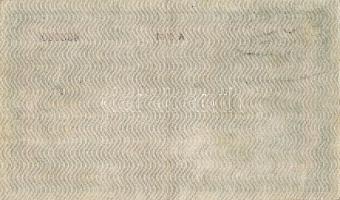 1918. 200K "2000 feletti sorszám" hátoldalon sorszámok részleges tükörnyomata + nyomdafest...