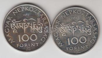 1984. 100Ft "Kőrösi Csoma Sándor" (2x) T:PP