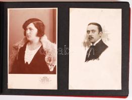1910-1960 Fotóalbum főleg családi képekkel