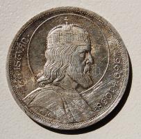 1938. 5P "Szt. István" Ag T:2 k.
