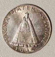 Ausztria 1934. 5Sch "Madonna" Ag T:2