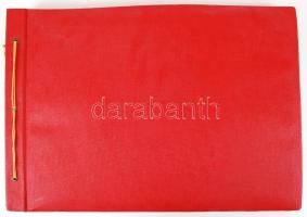 Cca 1965 Országos Árvízvédelmi és Belvízvédelmi Központi Szervezete fotóalbuma érdekes színes és fek...