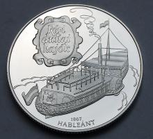 1995. 1000Ft "Dunai hajók" Ag T:PP Tanúsítvánnyal!