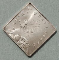 2006. 1000Ft "Ford T-Modell"  szögletes érme T:BU