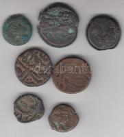 7db klf középkori bronz pénz jobb darabokkal! T:vegyes
7 pieces of different bronze coins from the m...
