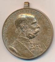 1898. "Jubileumi Emlékérem Fegyveres Erő Számára / Signum memoriae" Br kitüntetés mellszal...