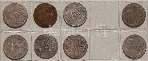 1869-1872. 20Kr Ag (8x) többnyire klf db T:3,4 ph.