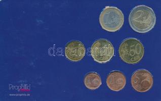 Németország 2002. 1c-2 euro forgalmi sor 8db T:1,2 Germany 2002. 1 cent - 2 Euro coin set 8pcs C:Unc,XF