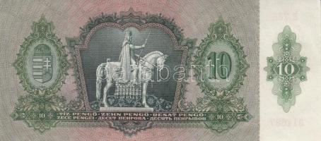 1936. 10P (4x) egymásutáni sorszámmal T:I,I-,II (hajtatlanok!)