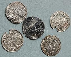 1500-as évek 5 klf denár Ag T:3 ph