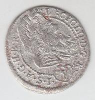 1698CM 1Kr Ag "I. Lipót" T:2- Huszár: 1498., Unger II.: 1097.d