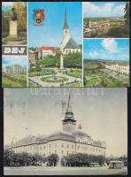 25 db főként modern városképes lap: Erdély, Vajdaság, Felvidék / 25 modern postcards from Transylvania, Vojvodina, Kingdom of Hungary