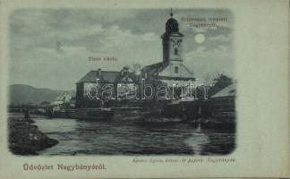 Nagybánya, Calvinist church, school (b)