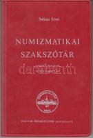 Saltzer Ernő: Numizmatikai szakszótár angol-magyar és német-magyar