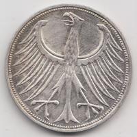 NSZK 1971F 5M Ag T:2
GFR 1971F 5 Mark Ag C:XF