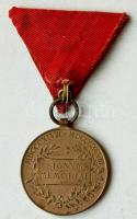 1898. "Jubileumi Emlékérem Fegyveres Erő Számára / Signum memoriae" Br kitüntetés mellszal...