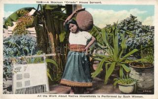 Mexican 'Criada', house servant, folklore (EB)