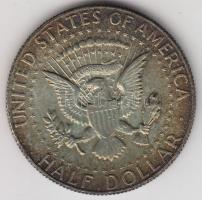 Amerikai Egyesült Államok 1969D. 1/2$ Ag "Kennedy" T:2 USA 1969D. 1/2 Dollar Ag "Kennedy" C:XF