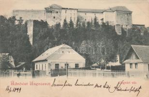 1899 Ungvár, castle