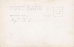 Damaged battleship, photo