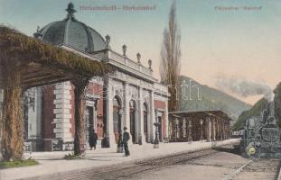 Herkulesfürdő railway station, locomotive