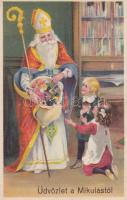 Saint Nicholas, litho