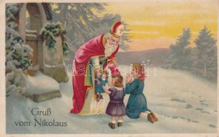 Saint Nicholas, litho (EK)