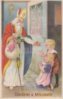 Saint Nicholas, litho