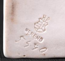 Herendi táncoló juhász, kézzel festett, jelzett, hibátlan, m:29 cm