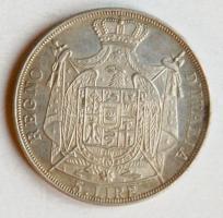 Olaszország/Napóleon Királysága 1812M. 5L Ag "Napóleon" fém hamisítvány T:2
Italy/Kingdom ...