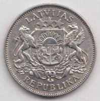 Lettország 1925. 2L Ag T:2
Latvia 1925. 2 Lati Ag C:XF