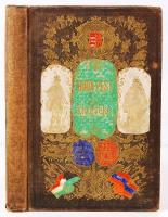 Hunfalvy János: Budapest és környéke eredeti képekben. Rajzolta Rohbock Lajos. Acélba metszették korunk legjelesebb művészei... Pest, 1859. Lauffer és Stolp. Díszes kiadói festett, aranyozott egészvászon kötésben, aranyozott lapszélekkel. 2 lev, 243p, 24 acélmetszettel. Restaurálásra szorul: A lapok nagy része foltos és kijárnak, a kötés belül több helyen elvált. Ilyen állapotban is nagy ritkaság.