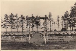 German military cemetery, photo (non PC)
