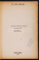 1952 Ideiglenes hidak. MÁV hidász tanfolyam jegyzet rajzokkal