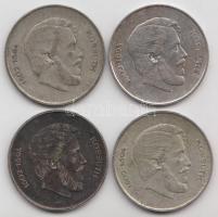 1947. 5Ft Ag "Kossuth" (4x) T:2-,3