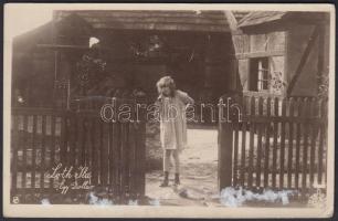 1925 Ladomerszky Margit színművésznő aláírása képeslapon