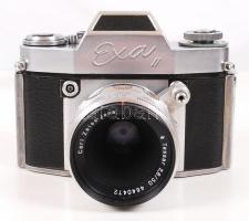 Fényképésztáskában (Touareg): Exa II. fényképezőgép, objektívek, (Tessar, Meyer, Witwinkel) fénymérő...