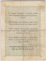 1848. 2Ft "Kossuth bankó" T:III