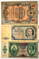 ~130db vegyes bankjegy, főleg német és osztrák, lengyel és magyar pénzek, 1910-es évektől T:vegyes